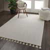 Nourison Otto DS600 Ivory Area Rug Room Image Feature
