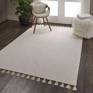 Nourison Otto DS600 Ivory Area Rug Room Image Feature