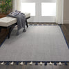 Nourison Otto DS600 Navy Area Rug Corner Image