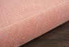 Nourison Otto DS600 Orange Area Rug Corner Image
