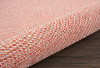 Nourison Otto DS600 Orange Area Rug Corner Image