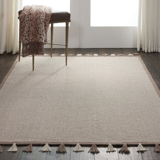 Nourison Otto DS600 Taupe Area Rug Corner Image