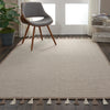 Nourison Otto DS600 Taupe Area Rug Corner Image