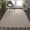 Nourison Otto DS600 Taupe Area Rug Corner Image