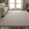 Nourison Otto DS600 Taupe Area Rug Corner Image