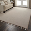 Nourison Otto DS600 Taupe Area Rug Room Image Feature