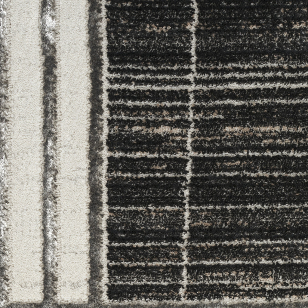 Nourison Desire DSR01 Charcoal/Silver Area Rug main image