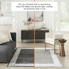 Nourison Desire DSR01 Charcoal/Silver Area Rug Room Image Feature