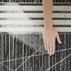 Nourison Desire DSR01 Charcoal/Silver Area Rug Room Image Feature