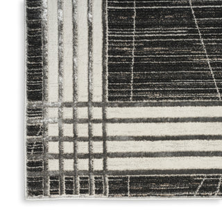 Nourison Desire DSR01 Charcoal/Silver Area Rug Texture Image