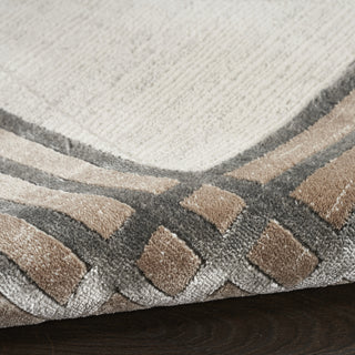 Nourison Desire DSR01 Ivory/Silver Area Rug Texture Image