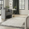 Nourison Desire DSR02 Grey/Black Area Rug Corner Image