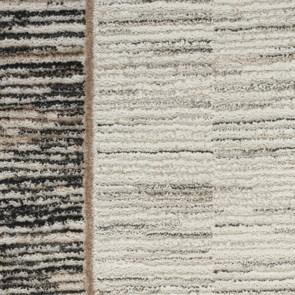 Nourison Desire DSR02 Grey/Black Area Rug main image