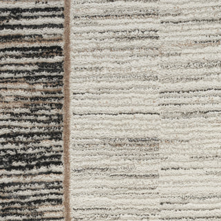 Nourison Desire DSR02 Grey/Black Area Rug main image