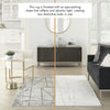 Nourison Desire DSR03 Grey Silver Area Rug Room Image Feature