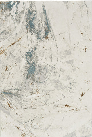 Nourison Desire DSR04 Ivory Grey Blue Area Rug main image