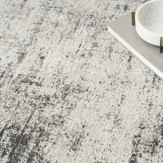 Nourison Desire DSR05 Grey/Ivory Area Rug Corner Image