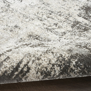 Nourison Desire DSR05 Grey/Ivory Area Rug Corner Image