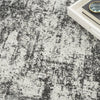 Nourison Desire DSR05 Grey/Ivory Area Rug Corner Image