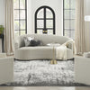 Nourison Desire DSR05 Grey/Ivory Area Rug Room Image Feature