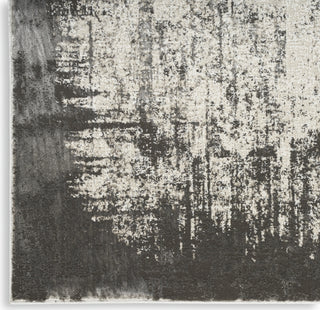 Nourison Desire DSR05 Grey/Ivory Area Rug Corner Image