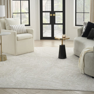 Nourison Desire DSR06 Ivory Area Rug Corner Image