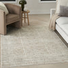 Nourison Desire DSR07 Ivory Beige Area Rug Corner Image