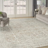 Nourison Desire DSR07 Ivory Beige Area Rug Corner Image