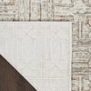 Nourison Desire DSR07 Ivory Beige Area Rug Backing Image