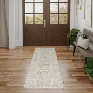 Nourison Desire DSR07 Ivory Beige Area Rug Room Image Feature