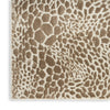 Nourison Desire DSR08 Camel Silver Area Rug Corner Image