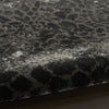 Nourison Desire DSR08 Charcoal Silver Area Rug Close Up