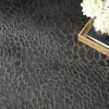 Nourison Desire DSR08 Charcoal Silver Area Rug Texture 2