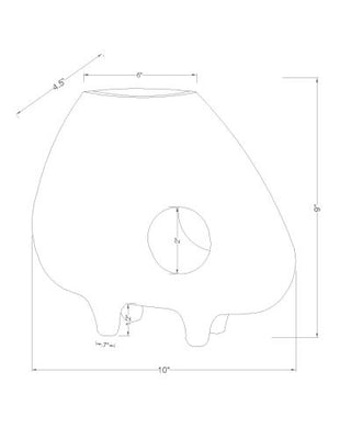 Surya Durvasa DSV-001 Black Line Drawing