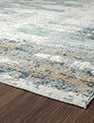 Kalaty Dalton DT-972 Blue Area Rug Corner Image