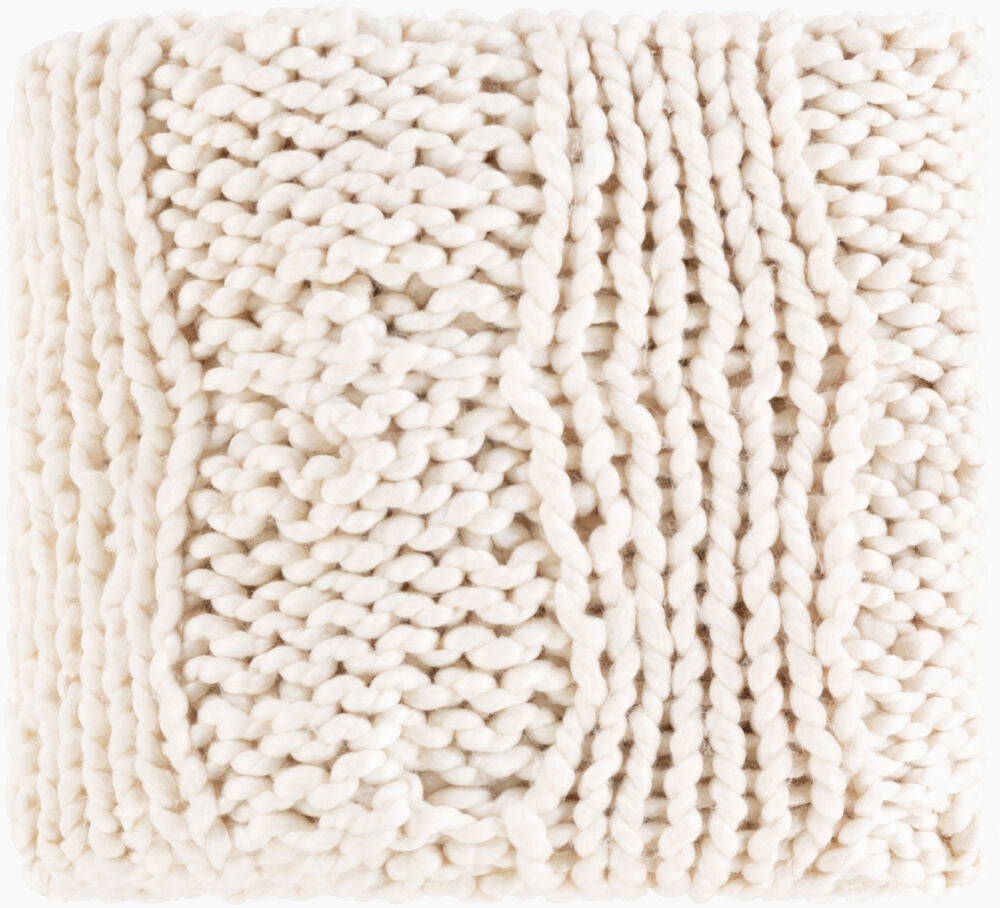 Surya Denton DTO-1000 Ivory Throw main image