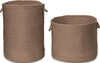 Colonial Mills Clean and Dirty Woven Hamper Set-2 DW11 Cashew