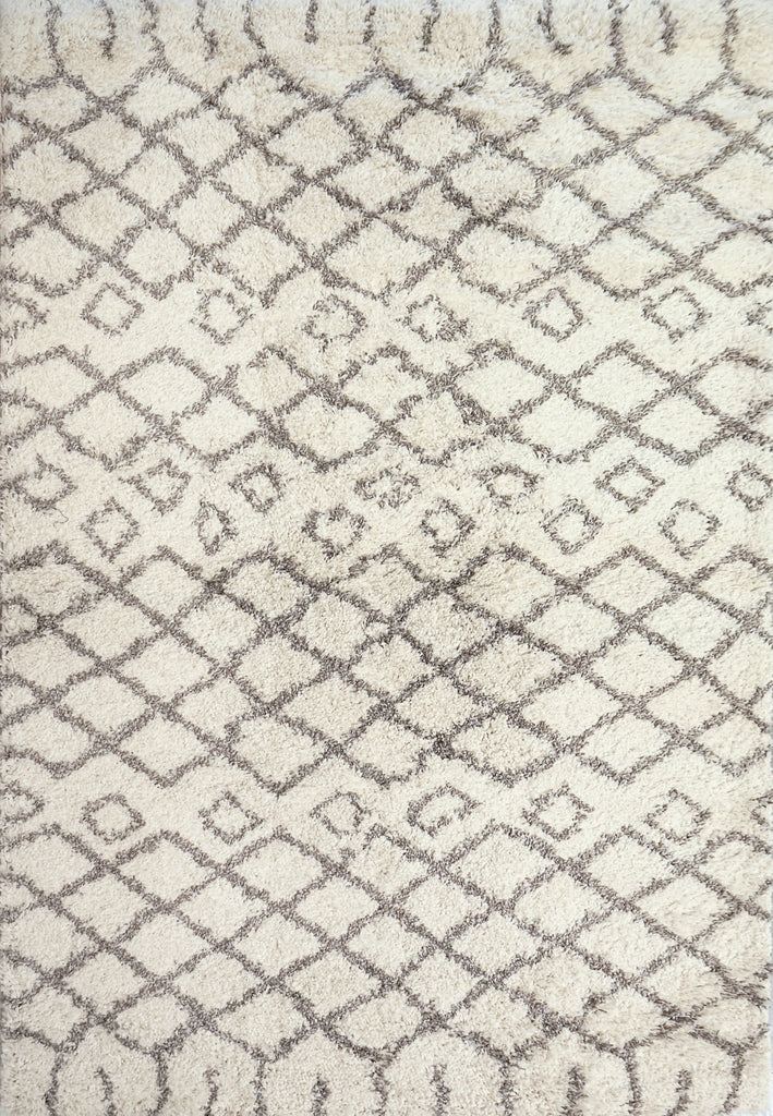 Dynamic Rugs Abyss 5083 Ivory/Charcoal Area Rug