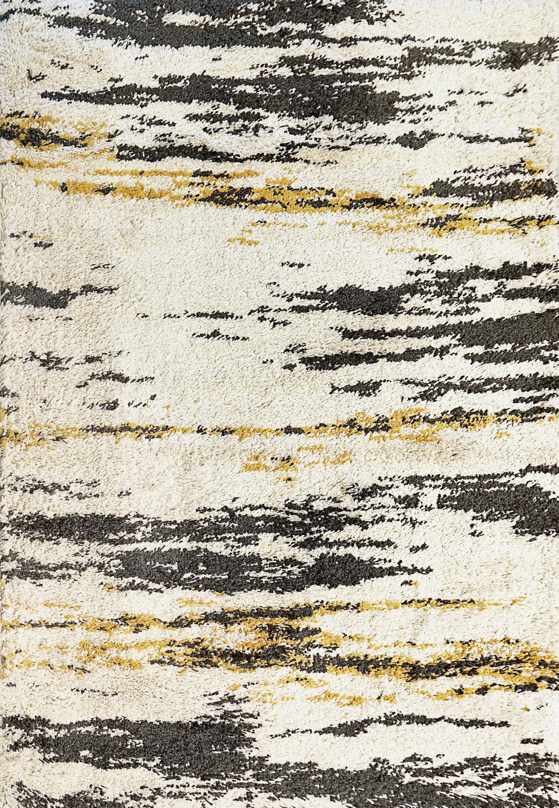 Dynamic Rugs Abyss 5085 Ivory/Charcoal/Gold Area Rug