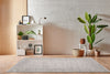 Dynamic Rugs Aimon 16656 Light Grey/Grey Area Rug Room Scene Feature