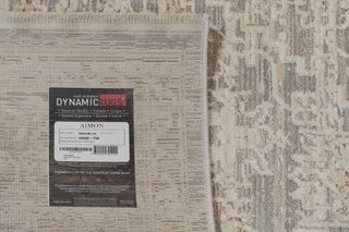 Dynamic Rugs Aimon 16658 Rust/Grey/Beige Area Rug Corner Shot