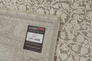 Dynamic Rugs Aimon 16659 Grey/Ivory Area Rug Corner Shot