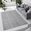Dynamic Rugs Allegra 2986 Grey/White Area Rug Room Scene Feature