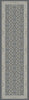 Dynamic Rugs Ancient Garden 57011 Grey/Cream Area Rug Runner Image