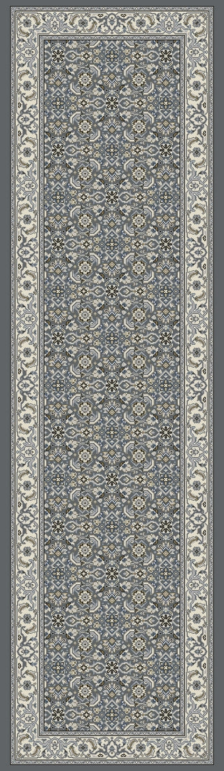 Dynamic Rugs Ancient Garden 57011 Grey/Cream Area Rug Runner Image