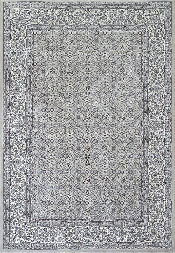Dynamic Rugs Ancient Garden 57011 Soft Grey/Cream Area Rug main image