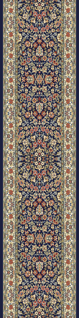 Dynamic Rugs Ancient Garden 57078 Blue/Ivory