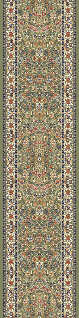 Dynamic Rugs Ancient Garden 57078 Green/Ivory