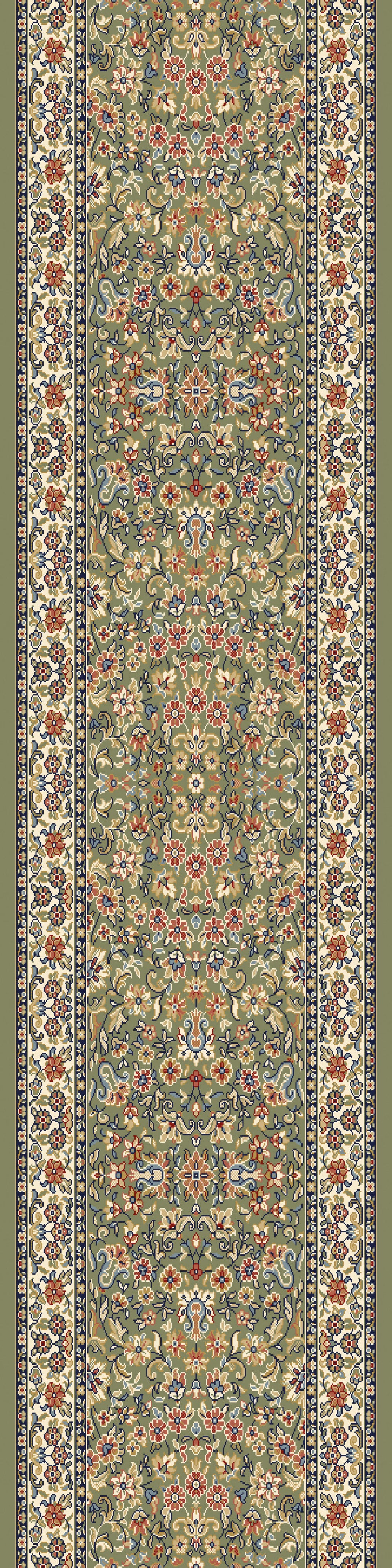 Dynamic Rugs Ancient Garden 57078 Green/Ivory – Incredible Rugs and Decor