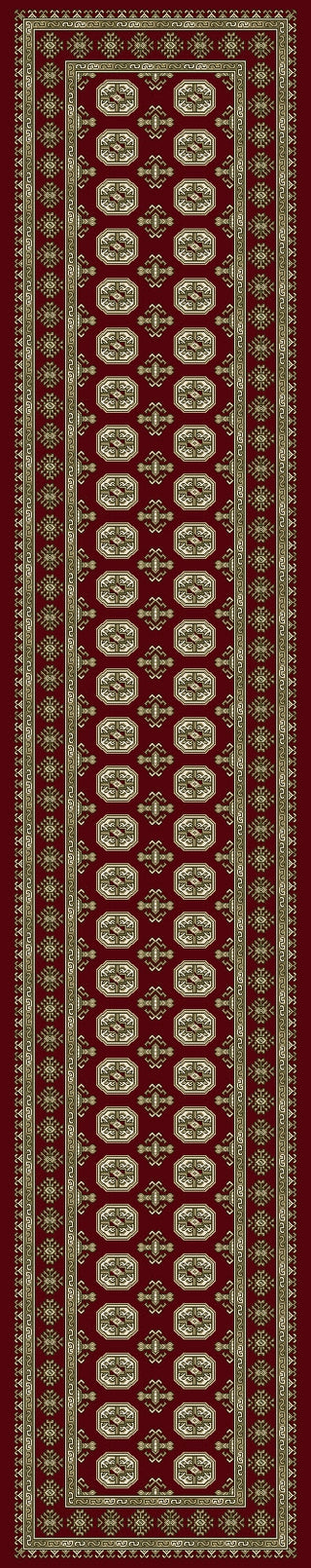 Dynamic Rugs Ancient Garden 57102 Red/Beige Area Rug Runner Image